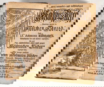 1763 Hymnal Book of the German Reformed Church [203770]