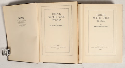 'Gone with the Wind', 1st edition, 1st printing (2) [198588]