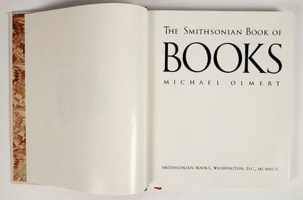 The Smithsonian Book of Books, Michael Olmert [200912]