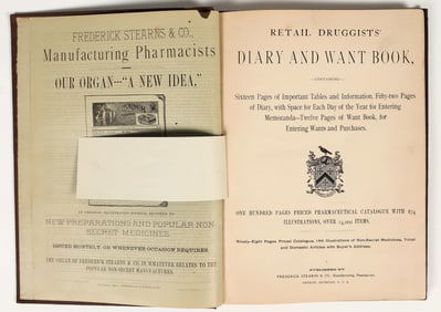 Druggist's Wantbook/Reference Book, 1885 [200592]