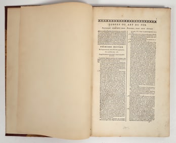 Forges or the Art of Making Iron from 1751-1772 French Encyclopedia [204493]