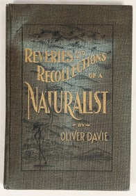 'Reveries & Recollections of a Naturalist', Signed, 1898 [198587]
