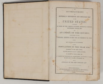 Mitchell's Reference Of The United States 1845 [200739]