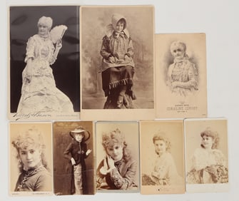 Lotta Crabtree Photo Collection (9) [205822]