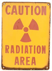 Caution Radiation Area Sign [201922]