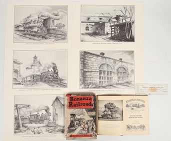 Virginia & Truckee Railroad Ephemera Group [201906]