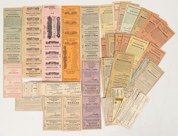 Tuckerton Railroad Tickets [204584]