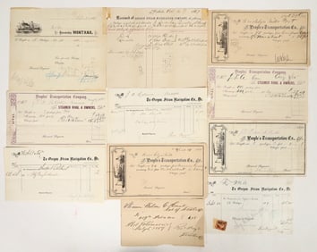 Fantastic Oregon Steamship Ephemera Collection [203568]