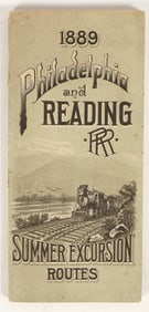 Philadelphia and Reading RR Summer Excursion Routes Handbook. [204587]