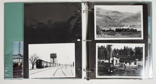 Binder of Rio Grande Train Photos Circa 1960's- 1990's [201133]