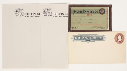 Pacific Express Pass and Northern Pacific Express Cover [205248]