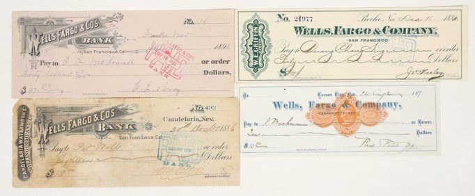 Wells Fargo in Nevada Collection (Comstock, Eureka, Pioche, Candelaria) [195474]