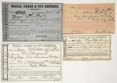Wells Fargo Express Coin Shipments, Western States [195373]