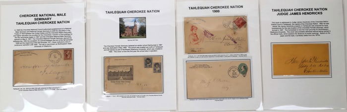 Tahlequah Cherokee Nation, I. T. Covers (George Gist!) [157088]