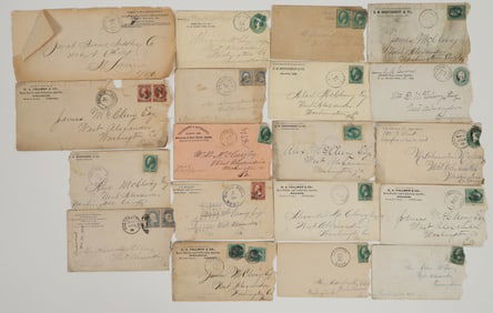 Nebraska Covers Postal History [200699]