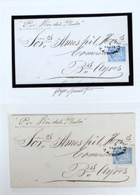 Uruguay to Buenos Aires Letter Sheet [162305]