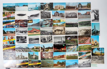 Montana Small & Medium-Sized Town Postcard Collection [202379]