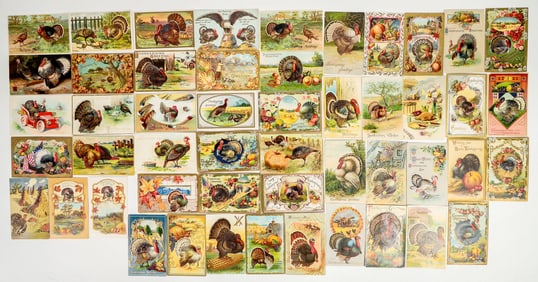 Thanksgiving Day Postcards (50) [201847]