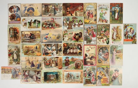 Vintage Thanksgiving Day Postcards (45) [201848]
