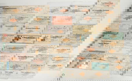 Eastern US RN Imprinted Revenue Check Collection (90+) [201104]