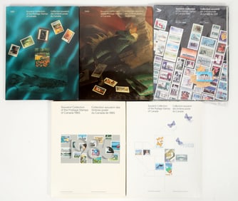 Canada Year Postage Sets [203894]