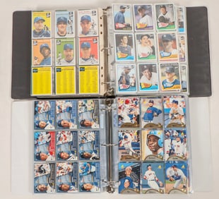 Baseball Card Hoard, Two Large Notebooks, 1000+ cards [188824]