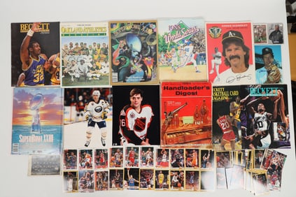 Sports Ephemera With Autographs Collection [204957]