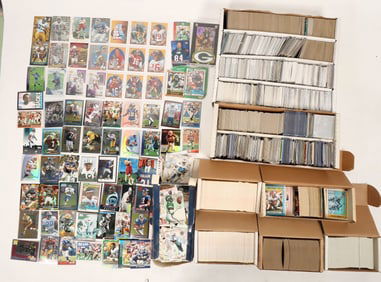 NFL Collectible Football Trading Card Hoard, c 1970-2021 [188814]