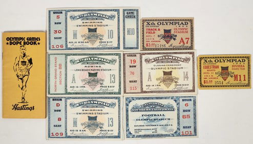 1932 Los Angeles, California Olympics Tickets [202161]