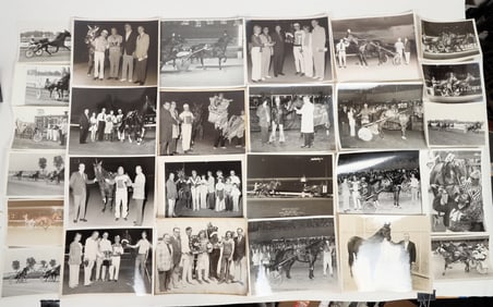 Harness and Horse racing photographic Archive, c 1940s-1980s [201821]