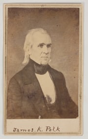 Carte De Viste Photograph Pres. James K. Polk from Brady Studios  [205818]