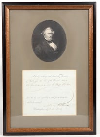 President Millard Filmore Signed Doc 1851 [203987]