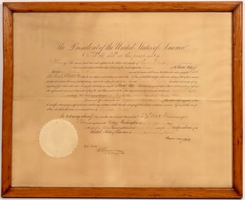 President Cleveland Autograph 1893 [159930]