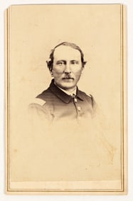 Virginia City, Nevada Territory, Union Officer, c.1863, CDV [205016]