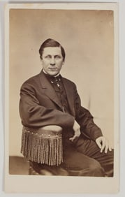 Lt. Sylvester H. Day (1840-1926), Nevada National Guard, CDV c.1862 [205042]