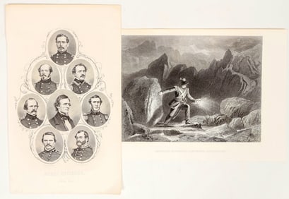 Robert E. Lee General Order No. 83 Dated August 13, 1863 and two Lithos. (3) [200998]