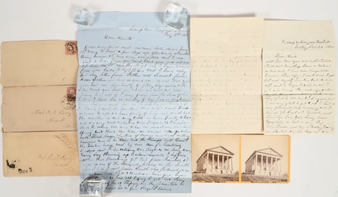 Civil War Letters and Ephemera  [202911]