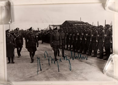 Hitler Field Marshal Erwin Von Witzleben Signed Photo [185061]
