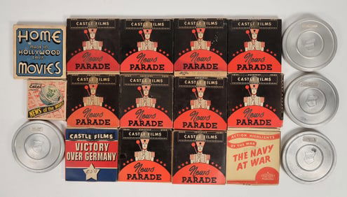 WW2 Films & World News, 8mm Reels [204243]