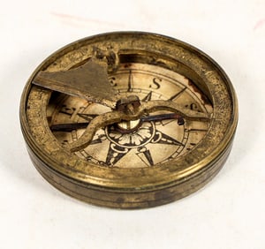 Vintage Sundial Compass c.1920's [202891]