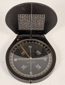 W. & L. Gurley Surveyor's Compass in Wood Case c.1900 [202250]