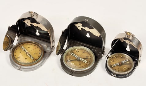 Lufft collection of Bezard-Kompasses made c.1950s (3) [202252]