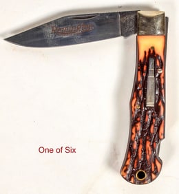 Remington Tracker Bullet Knives a Brick of Six (6) R1306 [200515]