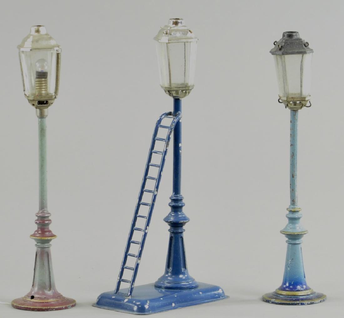 SET OF THREE BING STREET LAMPS (1 of 1)