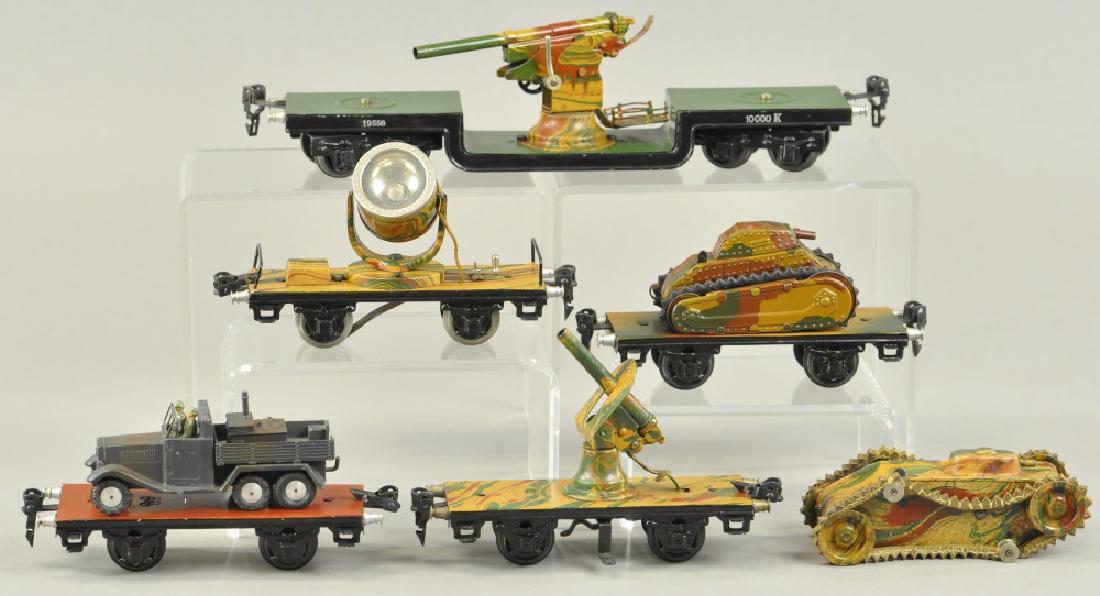 MARKLIN MILITARY TRAIN SET IN 'O' GAUGE (1 of 2)