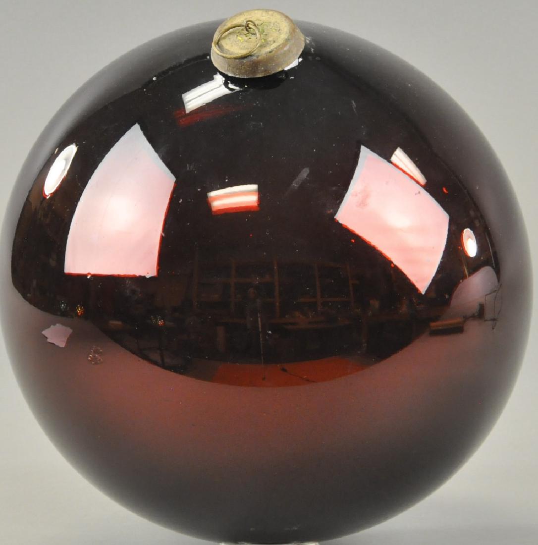 LARGE BURGANDY KUGEL (1 of 2)