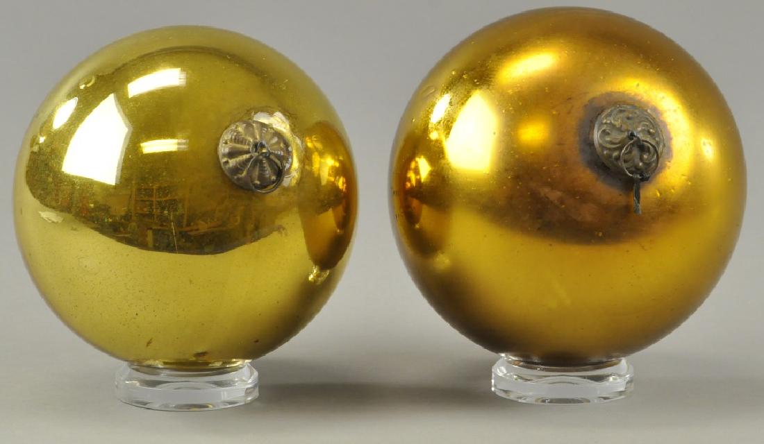 TWO GOLDEN GERMAN KUGELS (1 of 3)