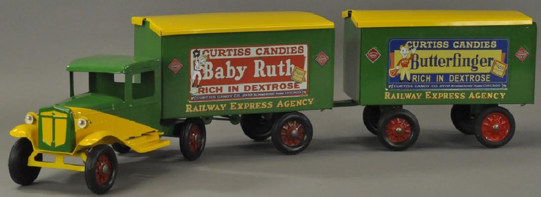 BUDDY L BABY RUTH TRAILER TRUCK: Bertoia BASICS Online: BUDDY L BABY RUTH TRAILER TRUCK 39" l.