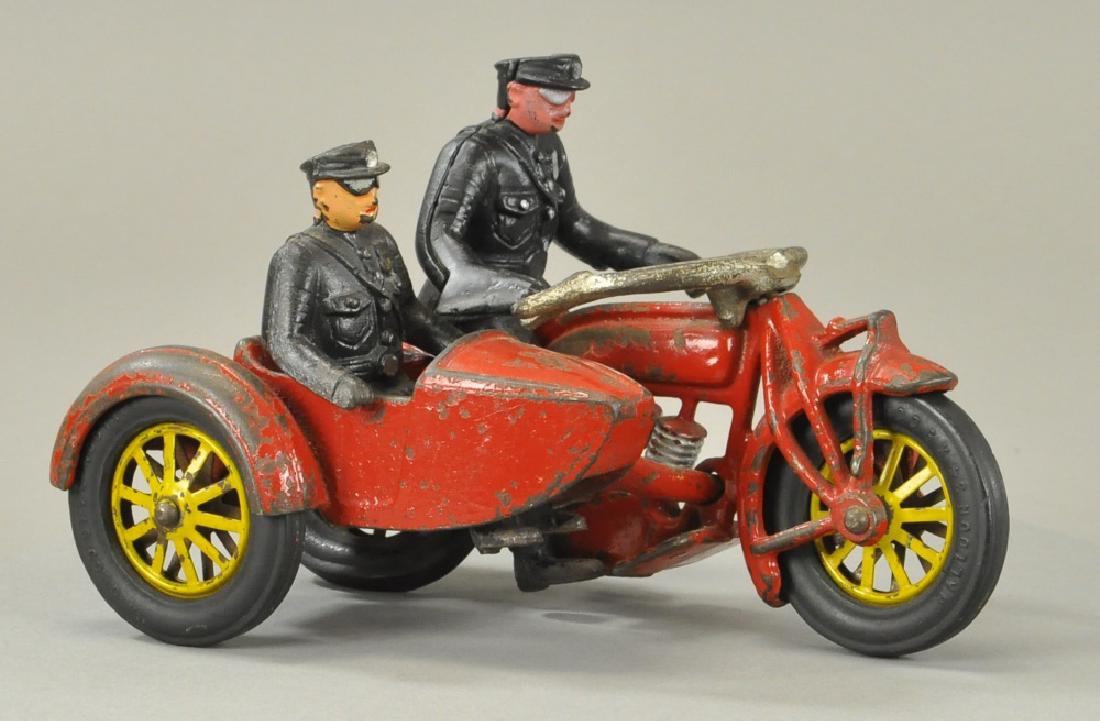 HUBLEY MOTORCYCLE WITH SIDECAR (1 of 2)