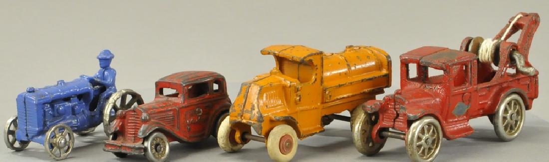 FOUR ASSORTED Hubley & ARCADE AUTOS (1 of 5)